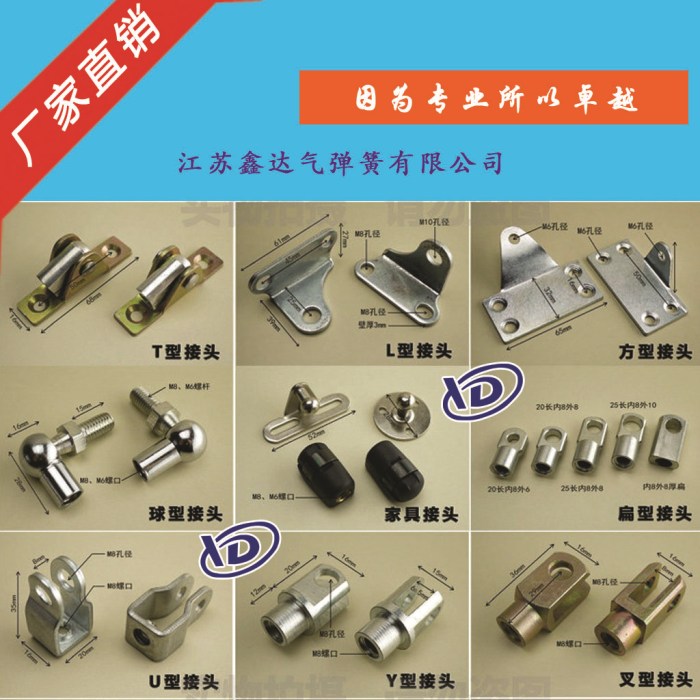 多種連接頭